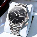OLEVS Men's Automatic Luxury Stainless Steel Watch