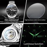 OLEVS Men's Automatic Luxury Stainless Steel Watch