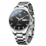 OLEVS Men's Automatic Luxury Stainless Steel Watch
