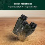 Compact HD Binoculars for Bird Watching and Travel