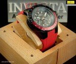 Invicta 33039 Men's Aviator Chronograph Watch, Red