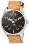 Hamilton Men's Steel and Leather Wristwatch H64645531