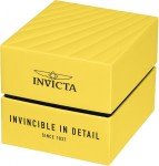Invicta Aviator 49mm Chronograph Black Dial Red Silicone Band Men's Watch 37631