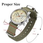 HEMUDU Seagull 1963 Mechanical Mens Watch 40mm, “Special Supply” ST1901 Movement Aviation Chronograph Sapphire Mirror, Military Waterproof Pilot Manual Winding Watches for Men