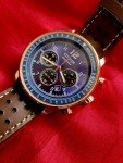 Citizen Eco-Drive Chronograph Men's Aviator Watch