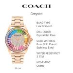 Coach Greyson Women's Water Resistant Watch