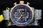 Invicta Men's 17203 Aviator Silver Quartz Watch