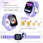 OKYUK Kids 4G Smartwatch with Games & Calling