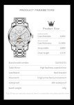OLEVS Men's Luxury Automatic Skeleton Wrist Watch