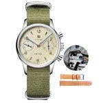 HEMUDU Seagull 1963 Men's 38mm Mechanical Chronograph