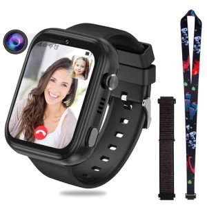 OKYUK 4G Smartwatch for Kids with GPS Tracking