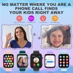 OKYUK 4G Smartwatch for Kids with GPS Tracking