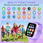 OKYUK Kids 4G Smartwatch with GPS and SOS