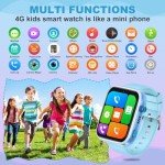 OKYUK Kids 4G Smartwatch with GPS and SOS