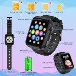 OKYUK 4G Smartwatch for Kids with GPS Tracking