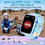OKYUK Kids 4G Smartwatch with GPS and SOS