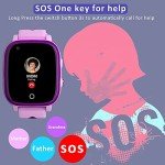 OKYUK 4G Kids Smart Watch with GPS & Camera