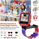 OKYUK 4G Kids Smart Watch Phone with Dual Camera