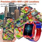 OKYUK 4G Kids Smart Watch Phone with Dual Camera