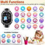 OKYUK 4G Kids Smart Watch Phone with Dual Camera