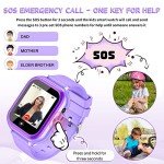 OKYUK 4G Waterproof Smart Watch for Kids