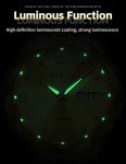OLEVS Men's Automatic Business Watch - Luxury Gold