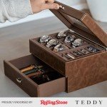 TAWBURY Luxury 6 Slot Watch Box for Men