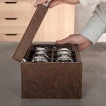 TAWBURY Luxury 6 Slot Watch Box for Men