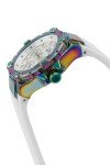 Invicta 37308 Aviator Lady White Chronograph Dial White Silicone Band Women's Watch