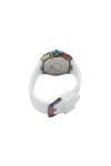 Invicta 37308 Aviator Lady White Chronograph Dial White Silicone Band Women's Watch