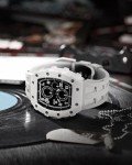 Luxury Men's Tonneau Waterproof Chronograph Watch