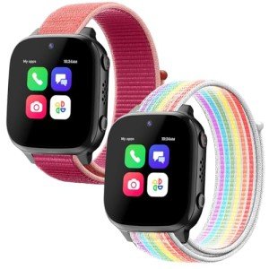 2 Pack Kids' Nylon Replacement Watch Bands