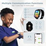 4G Kids Smart Watch with GPS and SIM Card