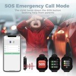 4G Kids Smart Watch with GPS and SIM Card