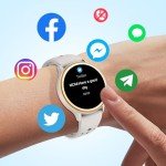 Smart Fitness Watch for Women with Heart Rate Monitor