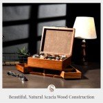 Shanik Men's Luxury Watch Organizer with 8 Slots