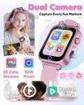 Kids Dual Camera Smart Watch for Ages 5-8