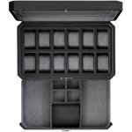 ROTHWELL Luxury 12 Slot Leather Watch Box