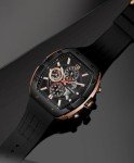 Men's Luxury Waterproof Analog Sports Watch Black