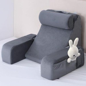 Cozy Back Support Pillow for Reading & TV