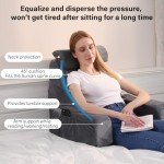 Cozy Back Support Pillow for Reading & TV