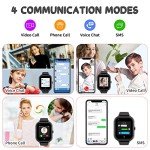 OKYUK 4G Waterproof GPS Smartwatch for Kids