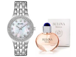Bulova Quartz Crystal Mother of Pearl Women's Watch