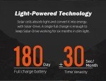 NORTH EDGE Solar Aviation Watch - Waterproof & Luminous
