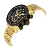 Invicta Men's Aviator Yellow Gold Chronograph Watch