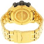 Invicta Men's Aviator Yellow Gold Chronograph Watch