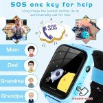 OKYUK Kids Smart Game Watch with HD Touchscreen