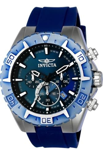 Invicta Men's Aviator Blue Quartz Watch
