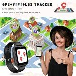 OKYUK 4G Kids SmartWatch with GPS and SOS