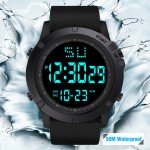 Men's Waterproof Digital Military Sports Watch